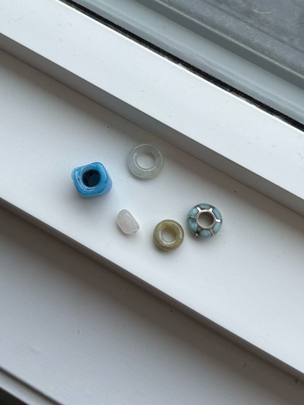 Small Mixed Colored charm